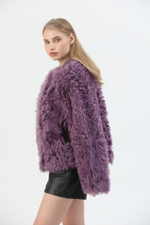 Sage Reversible Shearling Jacket (31) - 9