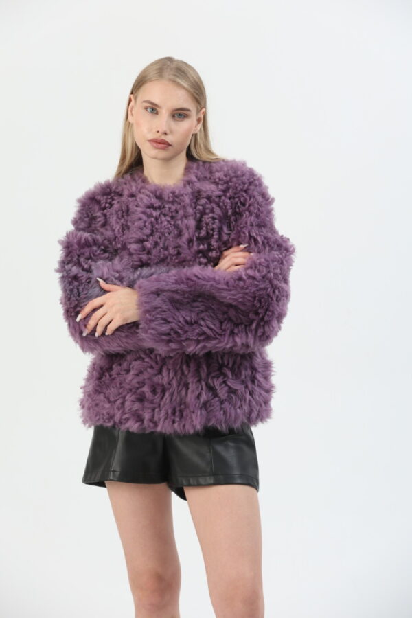 Sage Reversible Shearling Jacket (33) - 11