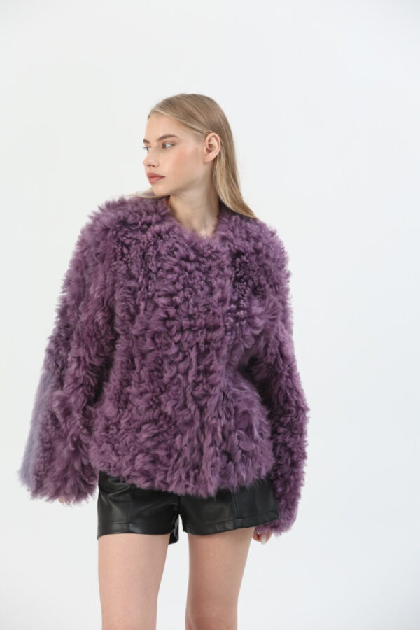 Sage Reversible Shearling Jacket (34) - 12