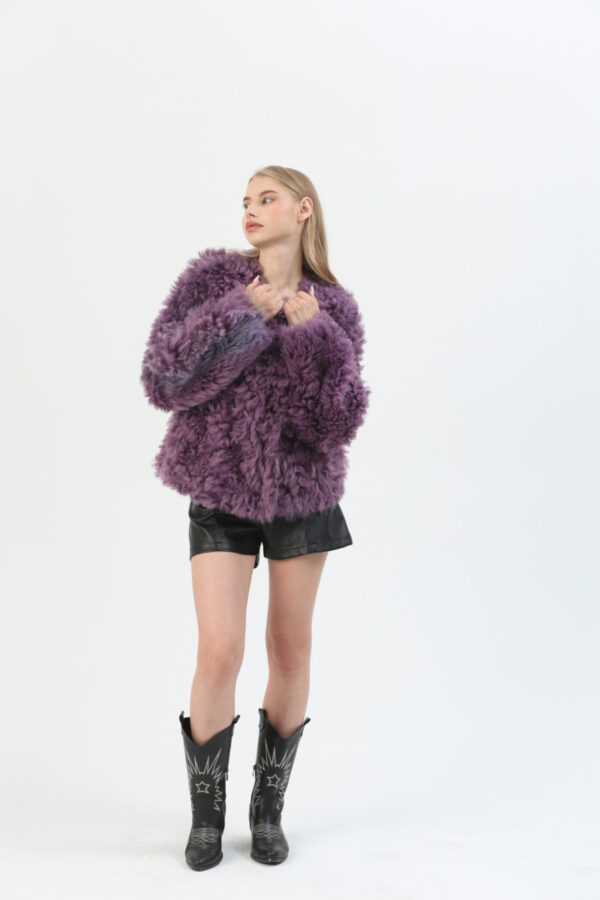 Sage Reversible Shearling Jacket (35) - 13