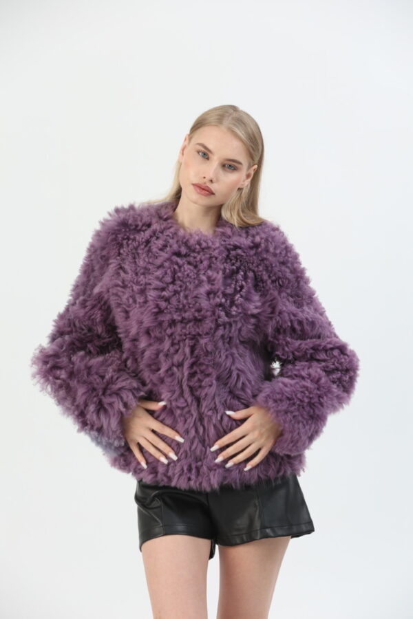 Sage Reversible Shearling Jacket (36) - 14