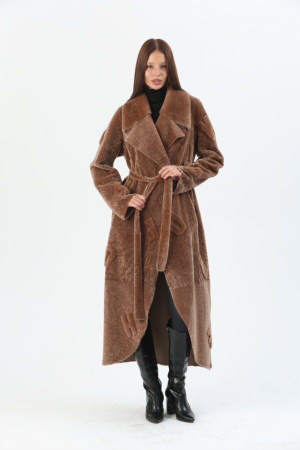 Savannah Shearling Coat (10) - 9