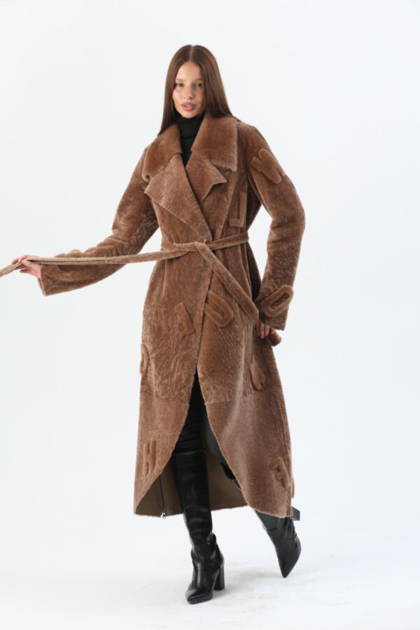 Savannah Shearling Coat (12) - 11
