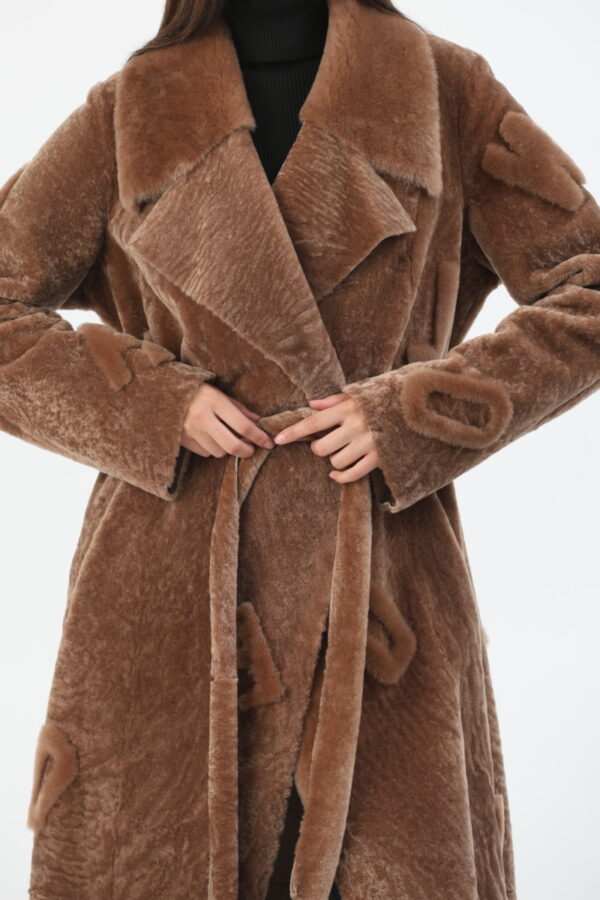 Savannah Shearling Coat (15) - 14