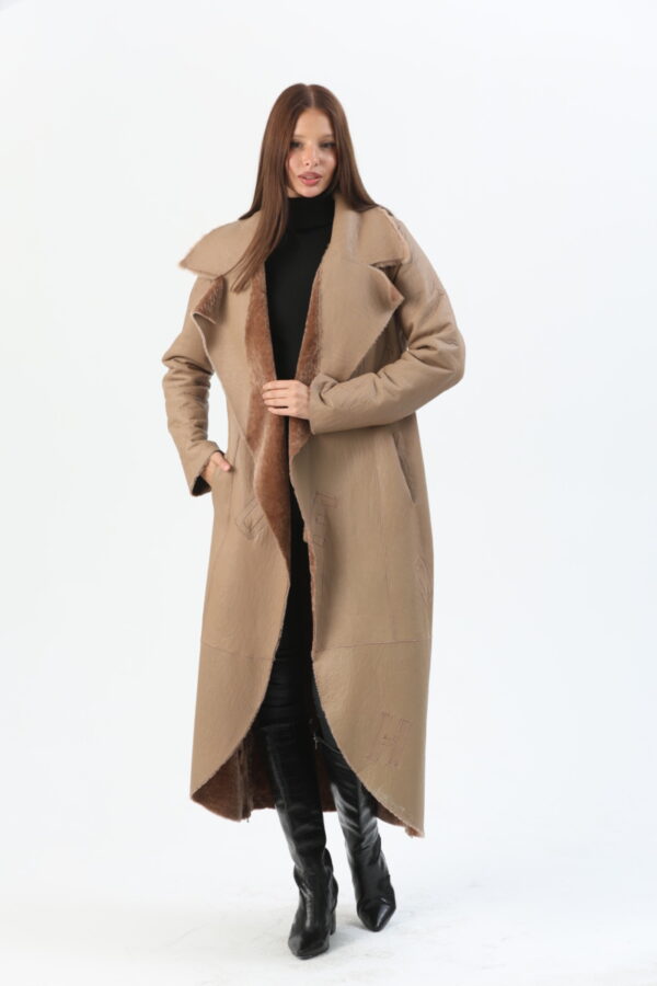 Savannah Shearling Coat (18) - 16