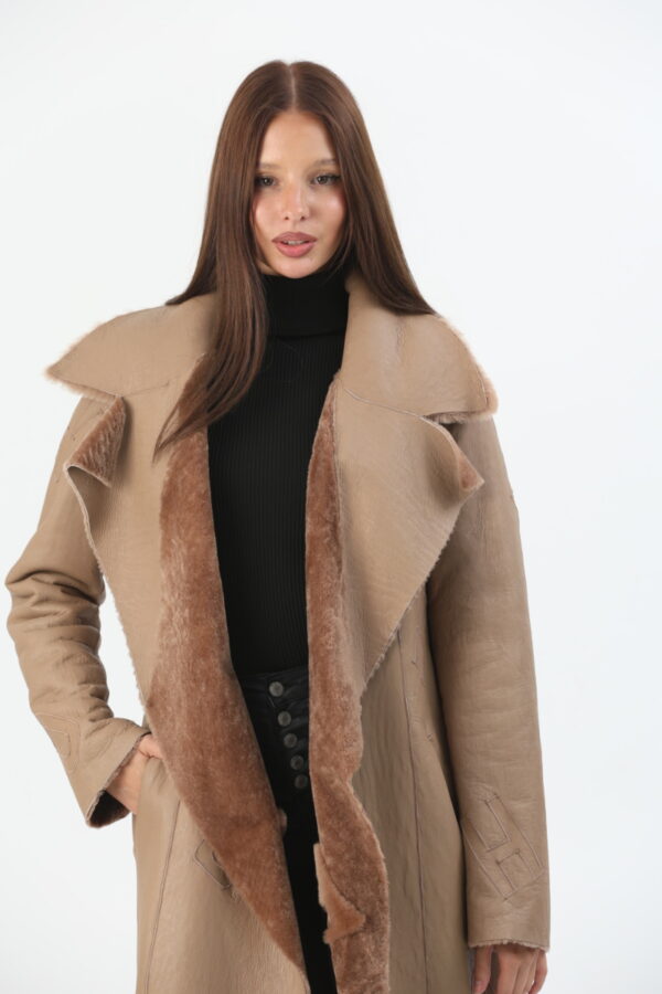 Savannah Shearling Coat (19) - 17