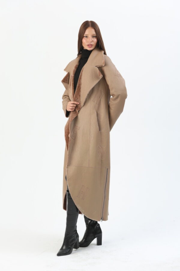 Savannah Shearling Coat (21) - 19