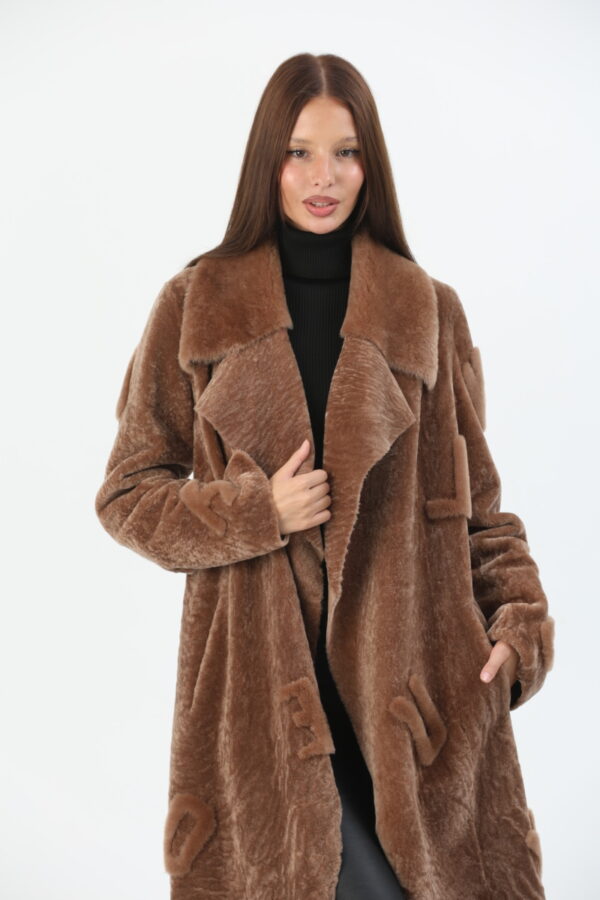 Savannah Shearling Coat (8) - 7