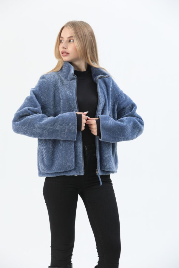annelise sheepskin jacket – reversible (4) - 1