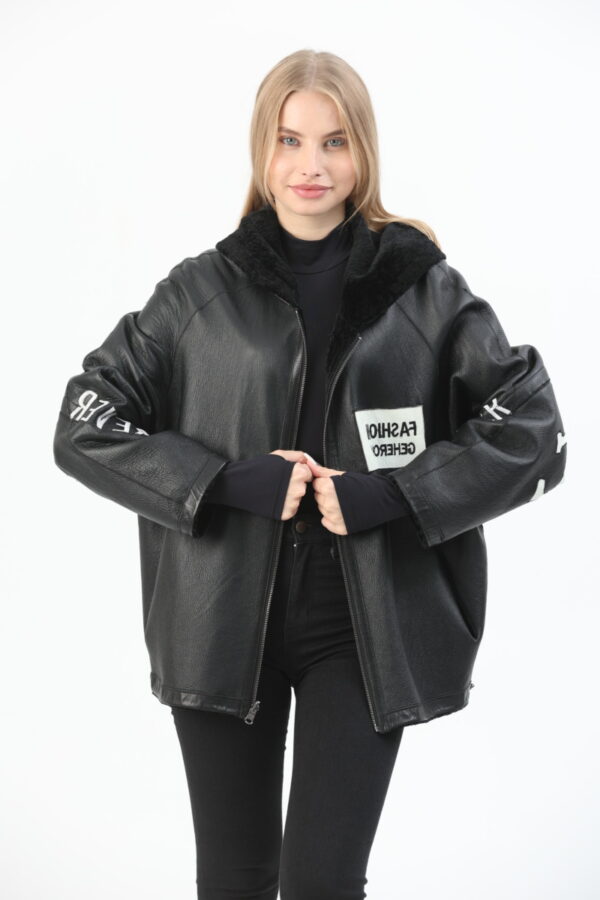 harlow shearling jacket – sheepskin jacket (13) - 7